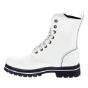 Botines Panama Jack zapatos Mujer modelo Fortune Blanco 