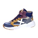 Zapatillas botas Munich zapatos Niño modelo Mini Track Azul 