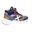 Zapatillas botas Munich zapatos Niño modelo Mini Track Azul 