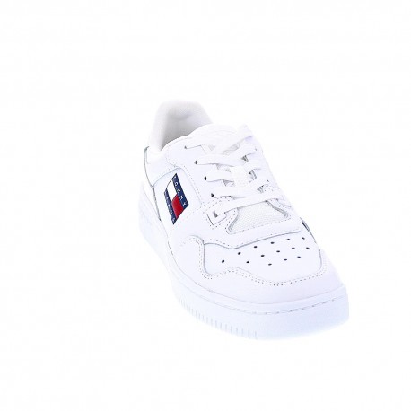 Zapatillas Tommy Hilfiger zapatos Mujer modelo Retro Basket Blanco 