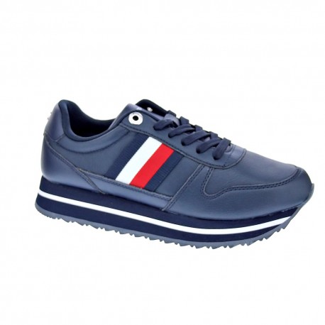 Zapatillas Tommy Hilfiger zapatos Mujer modelo Lifestyle Runner Azul 