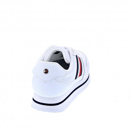 Zapatillas Tommy Hilfiger zapatos Mujer modelo Lifestyle Runner Blanco 