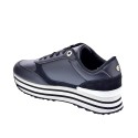 Zapatillas Tommy Hilfiger zapatos Mujer modelo Stripes Trainer Negro 