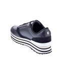 Zapatillas Tommy Hilfiger zapatos Mujer modelo Stripes Trainer Negro 