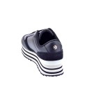 Zapatillas Tommy Hilfiger zapatos Mujer modelo Stripes Trainer Negro 