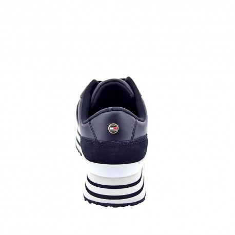 Zapatillas Tommy Hilfiger zapatos Mujer modelo Stripes Trainer Negro 
