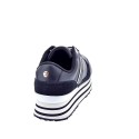 Zapatillas Tommy Hilfiger zapatos Mujer modelo Stripes Trainer Negro 