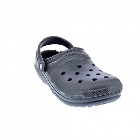 Zuecos Crocs zapatos Hombre modelo Classic Lined Negro 