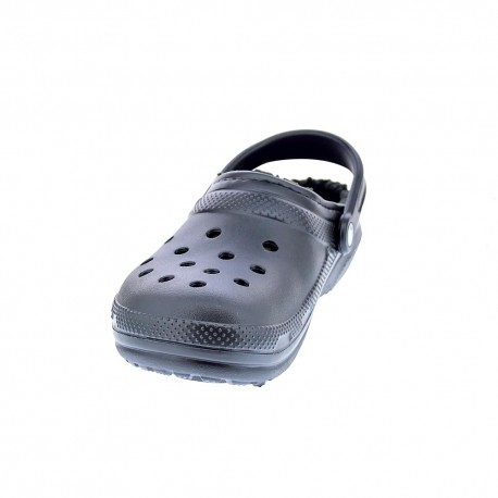 Zuecos Crocs zapatos Hombre modelo Classic Lined Negro 