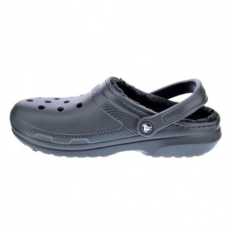 Zuecos Crocs zapatos Hombre modelo Classic Lined Negro 