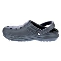Zuecos Crocs zapatos Hombre modelo Classic Lined Negro 
