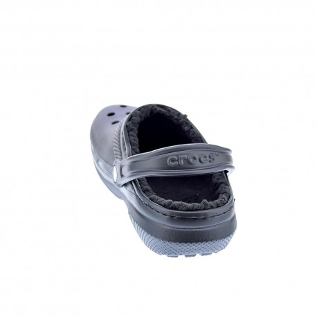 Zuecos Crocs zapatos Hombre modelo Classic Lined Negro 