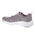 Zapatillas Skechers zapatos Mujer modelo Arch Fit Gris 