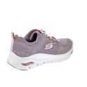 Zapatillas Skechers zapatos Mujer modelo Arch Fit Gris 
