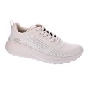 Zapatillas Skechers zapatos Mujer modelo Bovs Squad Beige 