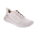 Zapatillas Skechers zapatos Mujer modelo Bovs Squad Beige 