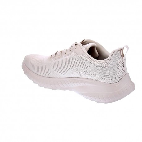 Zapatillas Skechers zapatos Mujer modelo Bovs Squad Beige 