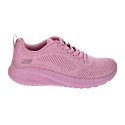 Zapatillas Skechers zapatos Mujer modelo Bobs Squad Rosa 