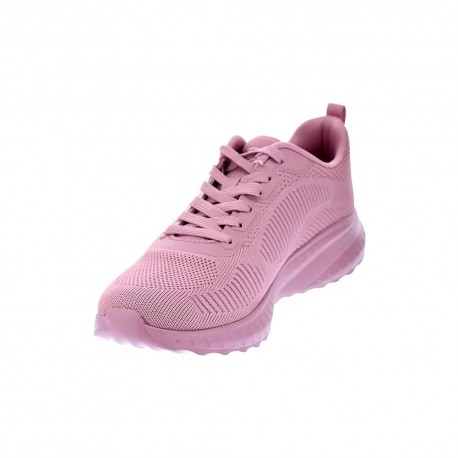 Zapatillas Skechers zapatos Mujer modelo Bobs Squad Rosa 