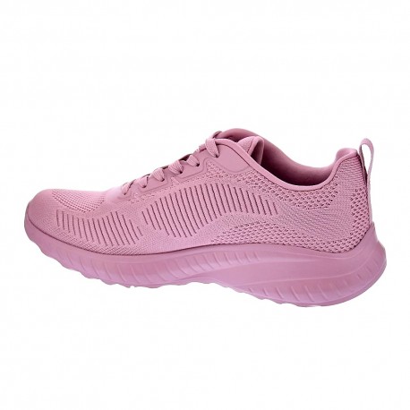 Zapatillas Skechers zapatos Mujer modelo Bobs Squad Rosa 