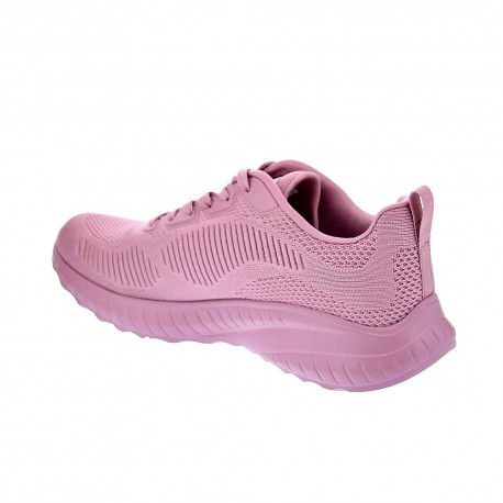Zapatillas Skechers zapatos Mujer modelo Bobs Squad Rosa 