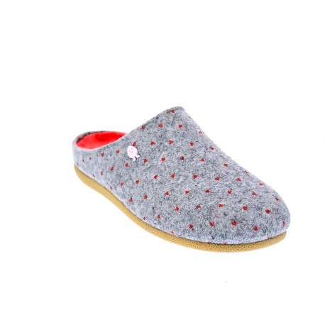 Pantuflas Potatoes zapatos Mujer modelo Hittisau Gris 