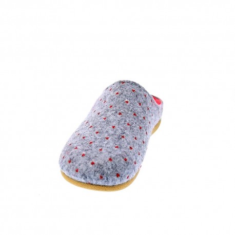 Pantuflas Potatoes zapatos Mujer modelo Hittisau Gris 