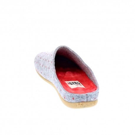 Pantuflas Potatoes zapatos Mujer modelo Hittisau Gris 