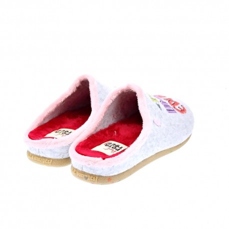 Pantuflas Potatoes zapatos Mujer modelo Dundalk Gris 