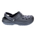 Zuecos Crocs zapatos Mujer modelo Classic Lined Negro 
