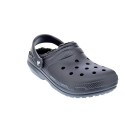 Zuecos Crocs zapatos Mujer modelo Classic Lined Negro 