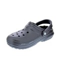 Zuecos Crocs zapatos Mujer modelo Classic Lined Negro 