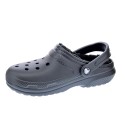 Zuecos Crocs zapatos Mujer modelo Classic Lined Negro 