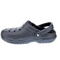 Zuecos Crocs zapatos Mujer modelo Classic Lined Negro 