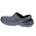 Zuecos Crocs zapatos Mujer modelo Classic Lined Negro 