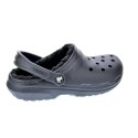 Zuecos Crocs zapatos Mujer modelo Classic Lined Negro 
