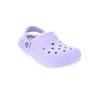 Zuecos Crocs zapatos Mujer modelo Classic Lined Violeta 