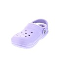 Zuecos Crocs zapatos Mujer modelo Classic Lined Violeta 