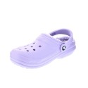 Zuecos Crocs zapatos Mujer modelo Classic Lined Violeta 