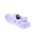 Zuecos Crocs zapatos Mujer modelo Classic Lined Violeta 