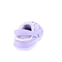 Zuecos Crocs zapatos Mujer modelo Classic Lined Violeta 