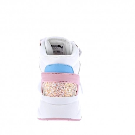 Zapatillas botas Munich zapatos Niña modelo Mini Track Blanco 