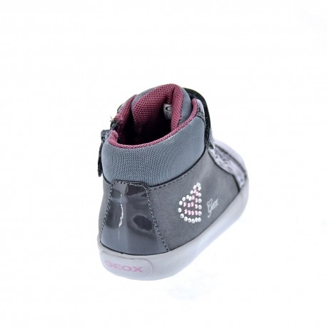 Zapatillas botas Geox zapatos Niña modelo 0AU02 Gris 