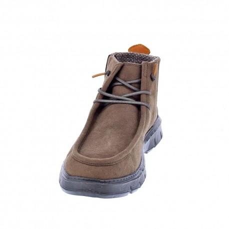 Botines Hey Dude zapatos Hombre modelo Boris Eco Marrón 