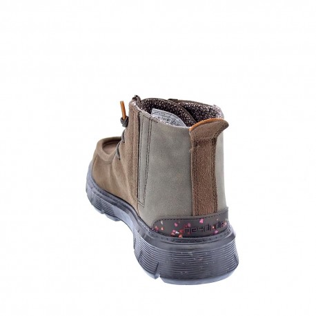 Botines Hey Dude zapatos Hombre modelo Boris Eco Marrón 