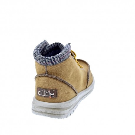 Botines Hey Dude zapatos Hombre modelo Bradley Eco Marrón 