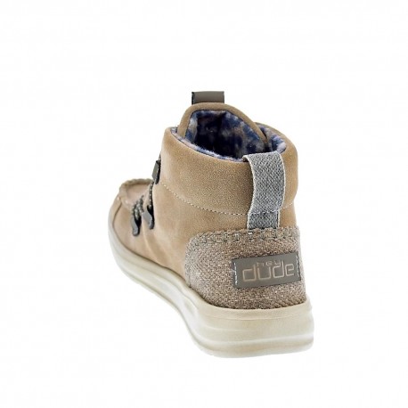 Botines Hey Dude zapatos Mujer modelo Eloise Suede Marrón 