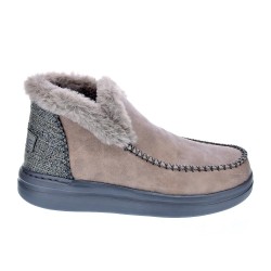 Botines Hey Dude zapatos Mujer modelo Denny Grip Rosa  2
