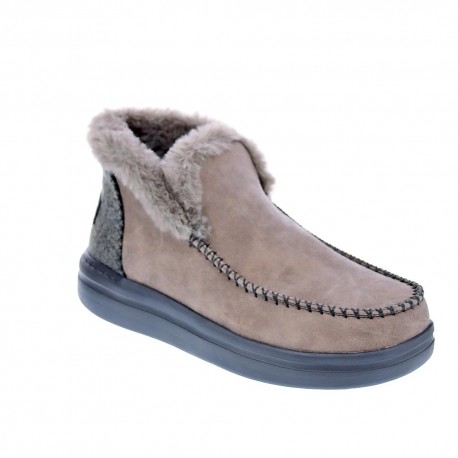 Botines Hey Dude zapatos Mujer modelo Denny Grip Rosa 