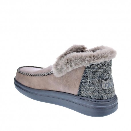 Botines Hey Dude zapatos Mujer modelo Denny Grip Rosa 